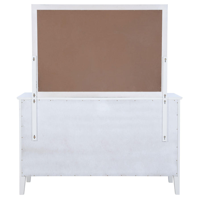 Bexhill 10-drawer Dresser and Mirror White