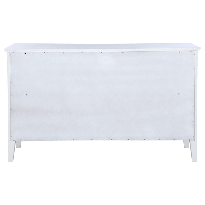 Bexhill 10-drawer Dresser Cabinet White