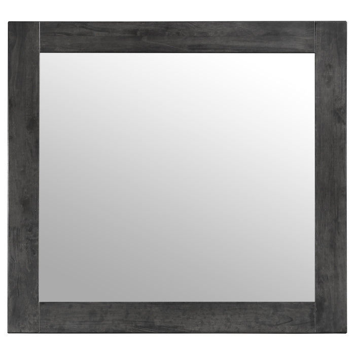 Lorenzo Dresser Mirror Dark Grey