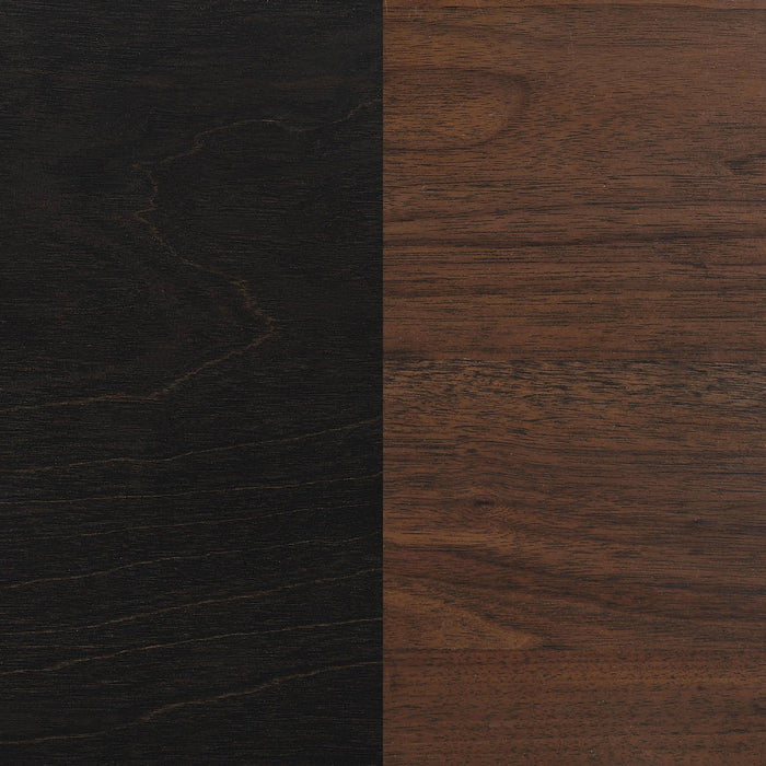 Azalia Wood Eastern King Panel Bed Walnut