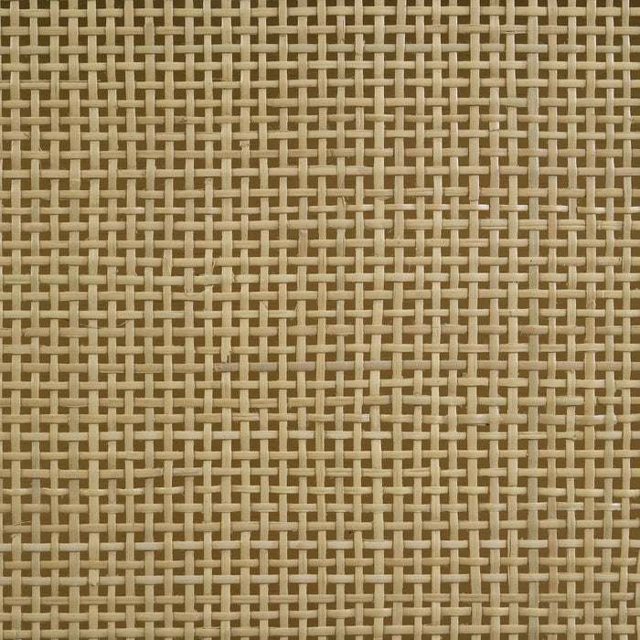 Arini Rattan California King Panel Bed Black and Natural