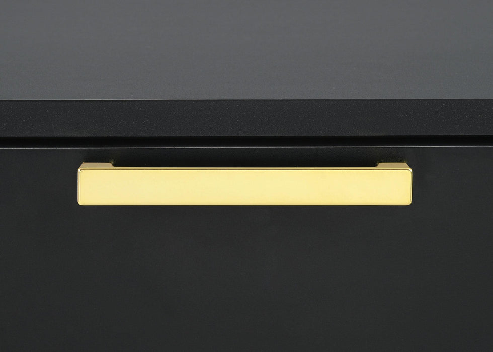 Kendall 6-drawer Dresser with Mirror Black