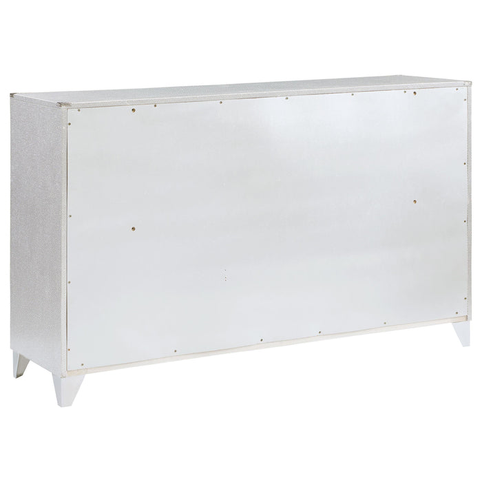 Larue 5-piece Queen Bedroom Set Silver