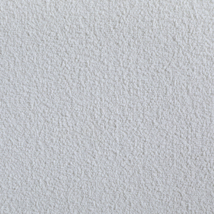 Marielle California King Panel Upholstered Bed Distressed White