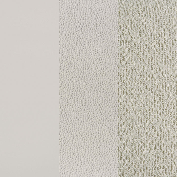 Olivia Queen Panel Bed LED Headboard Pearl White