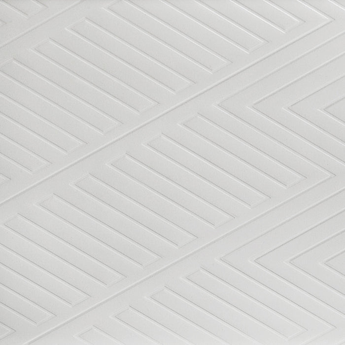 Marmore 64-inch Eastern King Panel Bed LED Headboard White