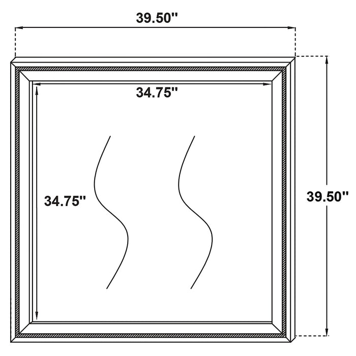 Lucia 4-piece Queen Bedroom Set Grey and Black
