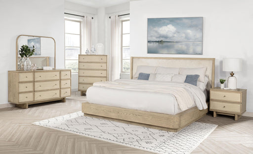 Kailani 5-piece California King Bedroom Set Beige Oak