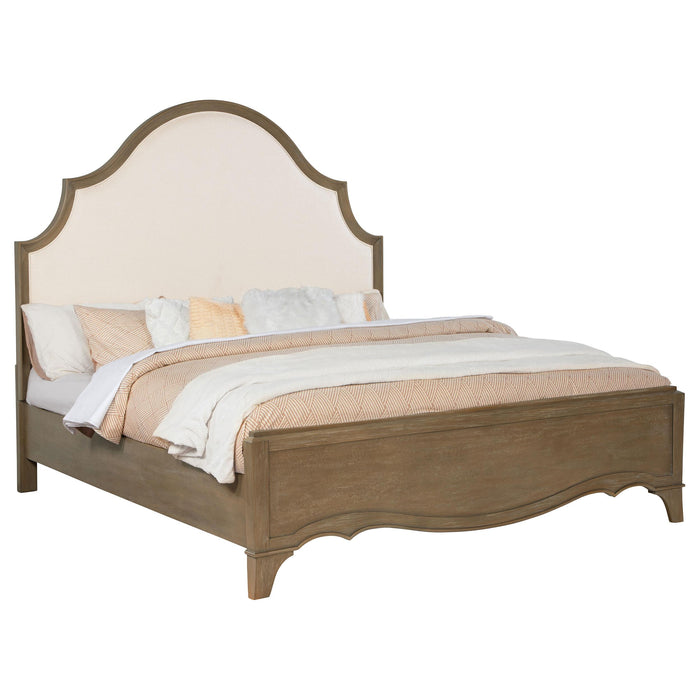Revello 67-inch Queen Panel Bed Washed Mango
