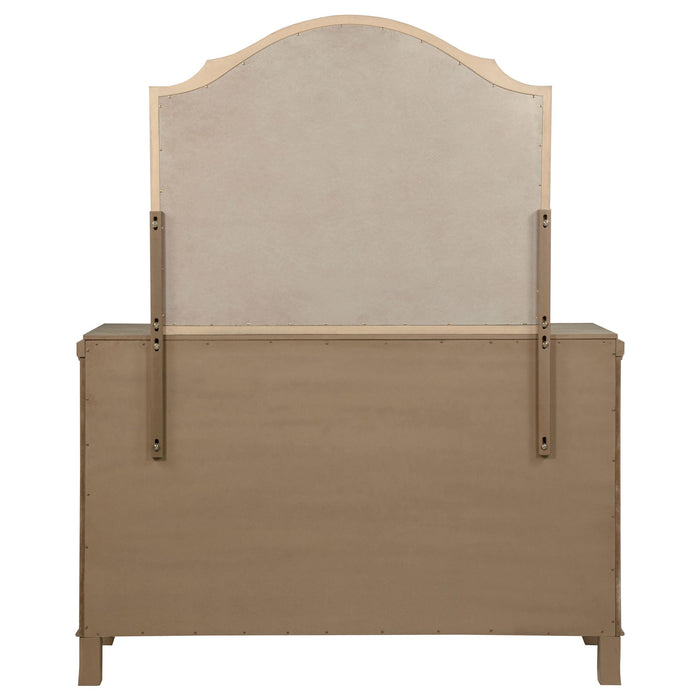 Revello 8-drawer Bedroom Dresser with Mirror Washed Mango