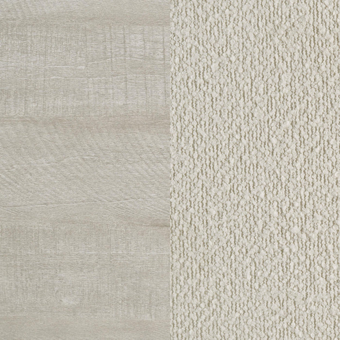 Trenton 54-inch Wood Full Panel Bed Rustic Cream