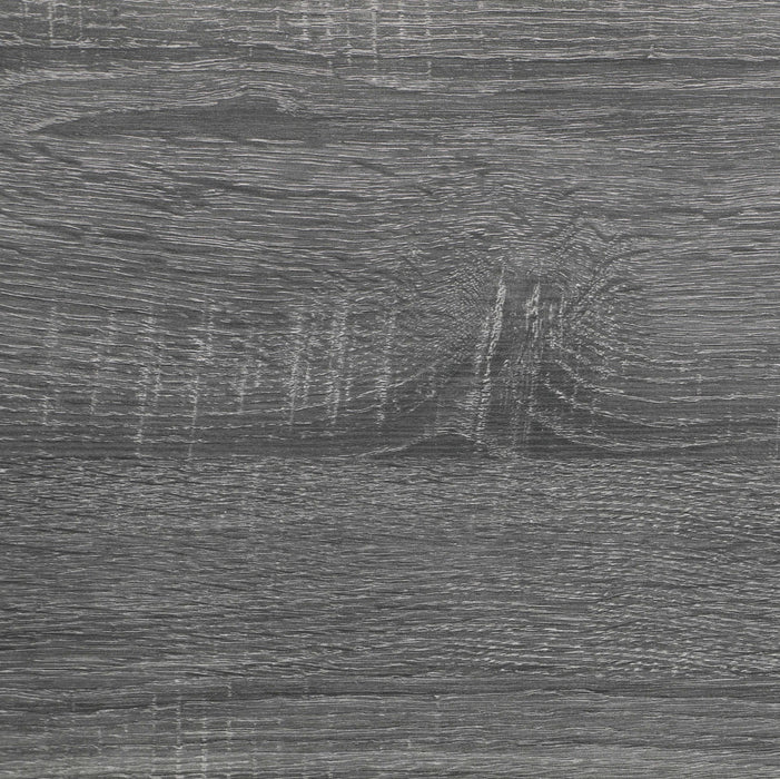 Ricky Metal Queen Panel Bed Grey