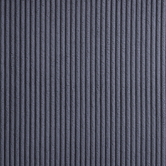 Tisdall Upholstered Eastern King Flame Visualizer Bed Grey