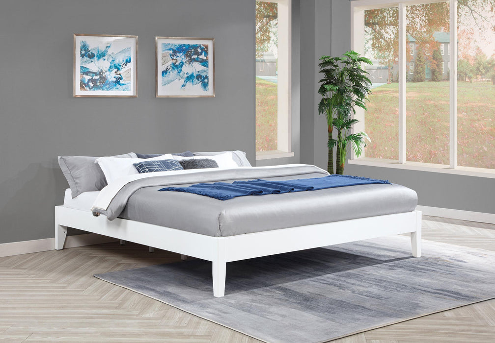 Hounslow Eastern King Universal Platform Bed White