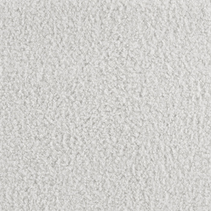Alamosa Boucle Upholstered Eastern King Platform Bed White