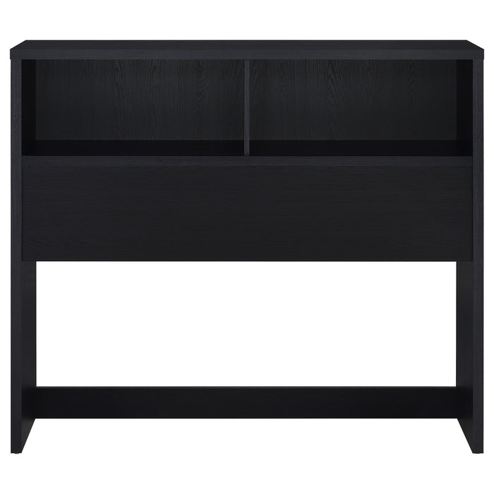 Westpark 49-inch Full Bookcase Headboard Black