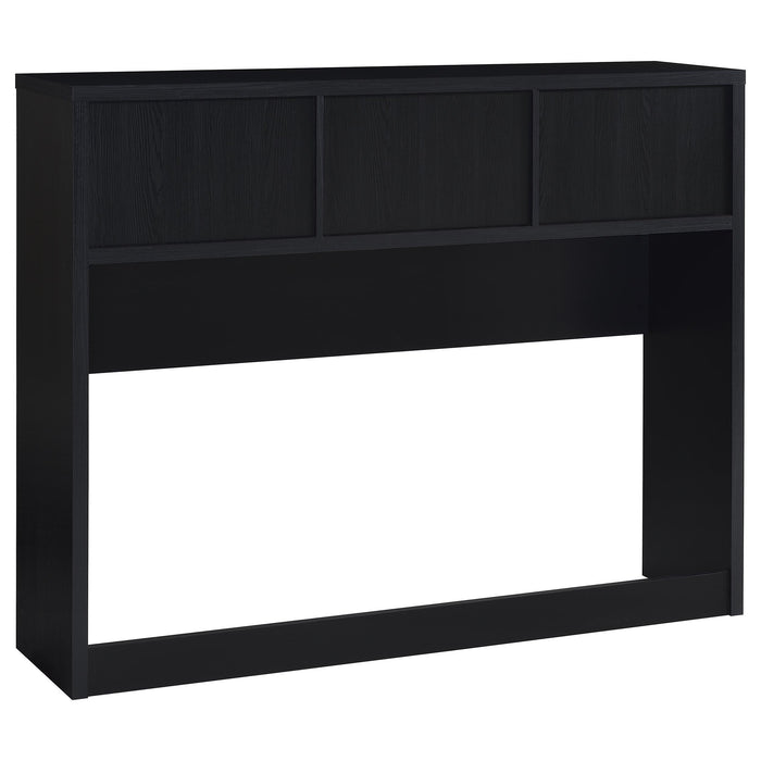 Westpark 49-inch Queen Bookcase Headboard Black