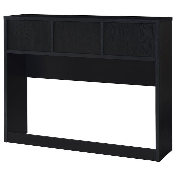 Westpark 49-inch Queen Bookcase Headboard Black