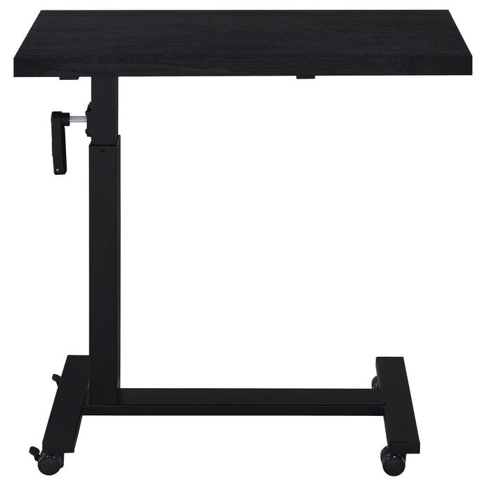Westpark Height Adjustable Mobile Bedroom C-Table Black