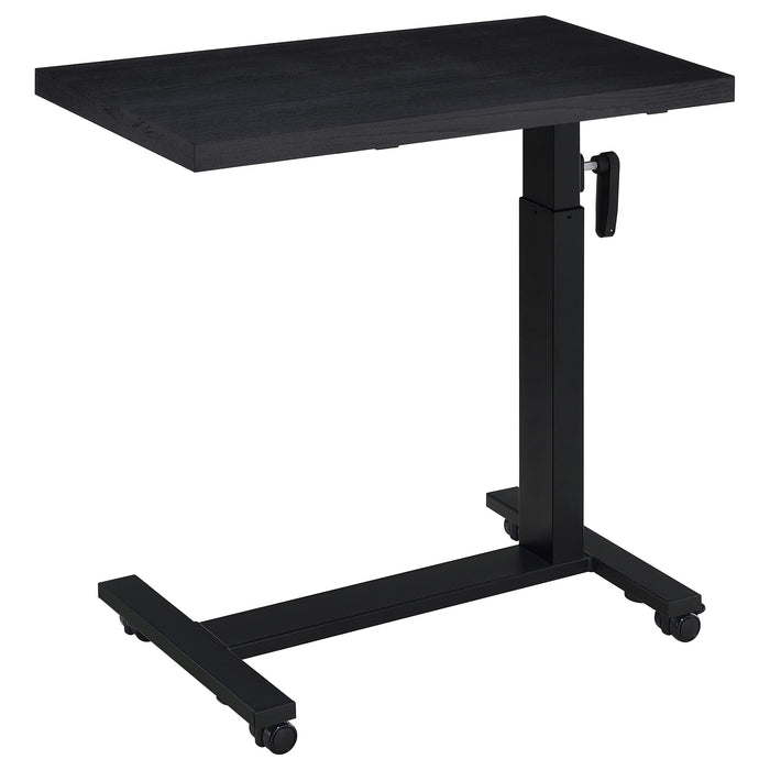 Westpark Height Adjustable Mobile Bedroom C-Table Black