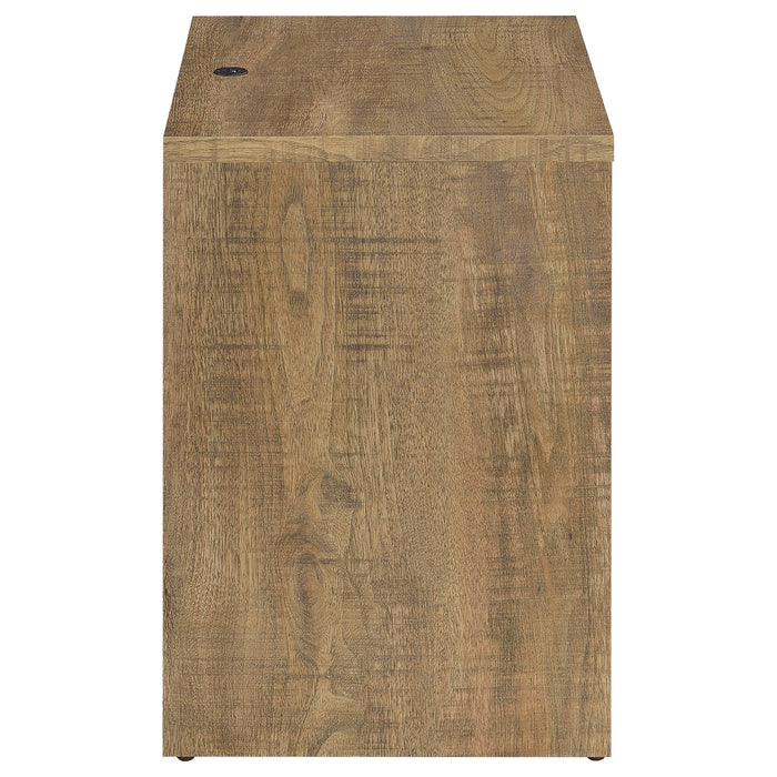 Westpark 2-drawer Nightstand LED Lights and USB Mango