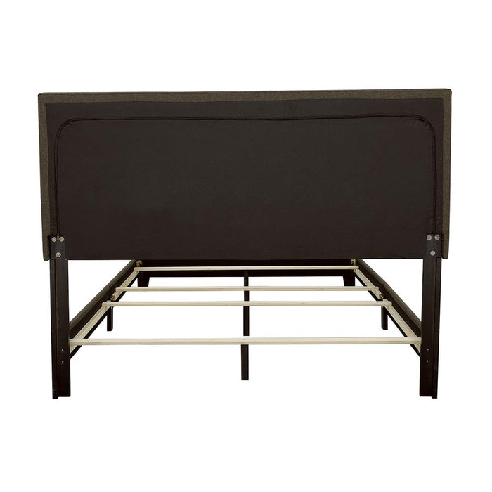 Boyd Upholstered Queen Panel Bed Charcoal
