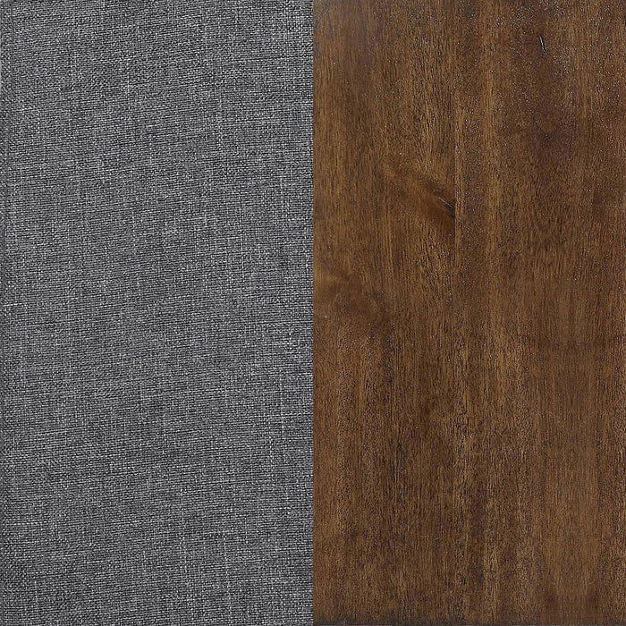 Sommer Upholstered Tufted Convertible Sofa Bed Grey