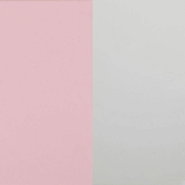 Alexia Twin Over Twin Workstation Bunk Bed Pink and White