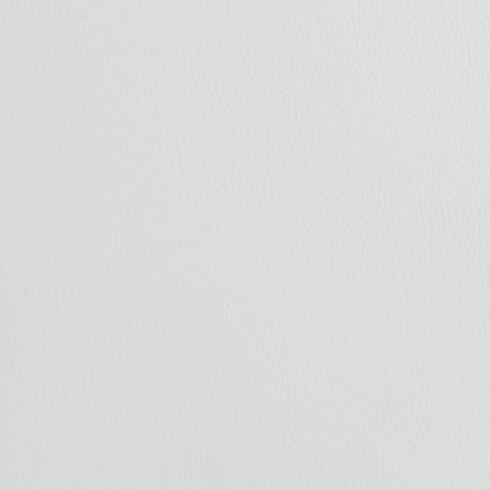 Bowman Round Upholstered Tufted Swivel Ottoman White