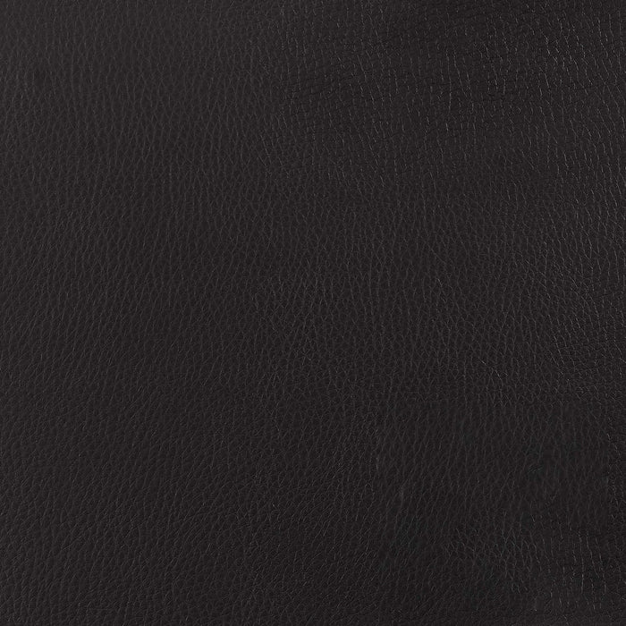 Bowman Round Upholstered Tufted Swivel Ottoman Black