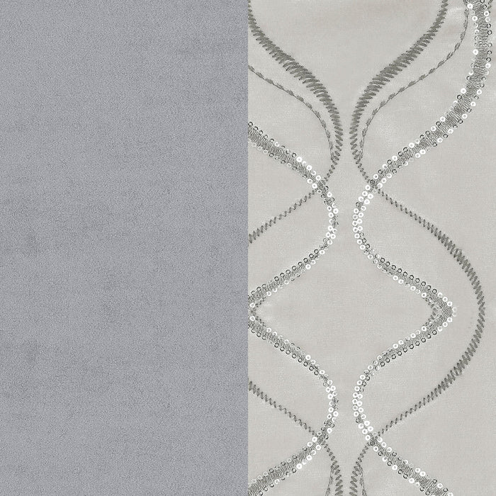 Bellaire Upholstered Storage Chaise Sectional Sofa Grey