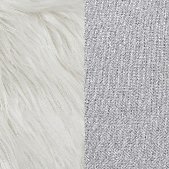 Glacier Upholstered Tuxedo Arm Tufted Loveseat Light Grey