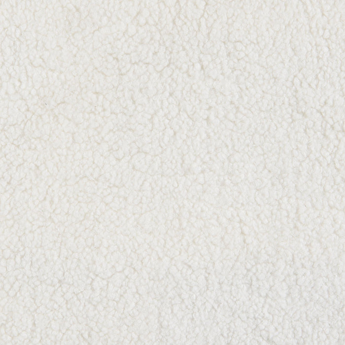 Isabella Faux Sheepskin Upholstered Sofa Natural