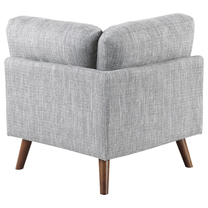Churchill Upholstered Corner Chair Grey