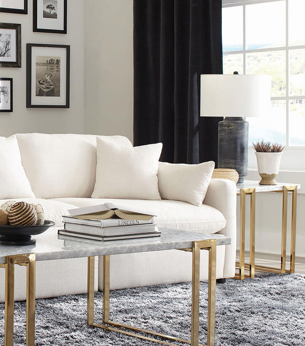 Hobson Upholstered RAF Chair Ivory