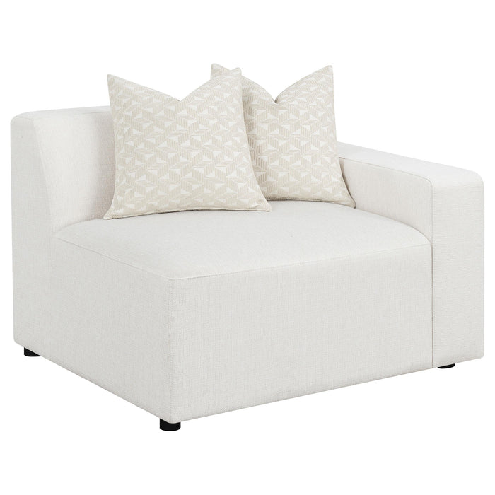 Freddie 6-piece Upholstered Modular Sectional Sofa Pearl