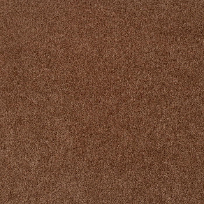 Selma 2-piece Velvet Upholstered Crescent Arm Sofa Set Rust