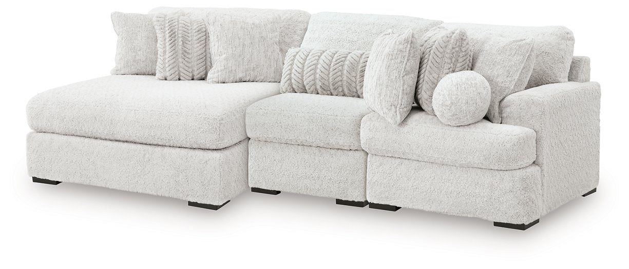 Cuddle Plush Sectional with Chaise