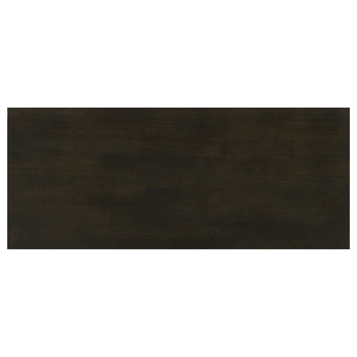 Rachelle 2-shelf Wood Entryway Console Table Deep Merlot