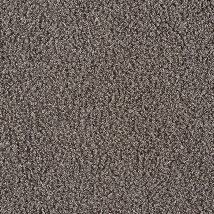 Paige Boucle Upholstered Mid Back Rocking Chair Taupe