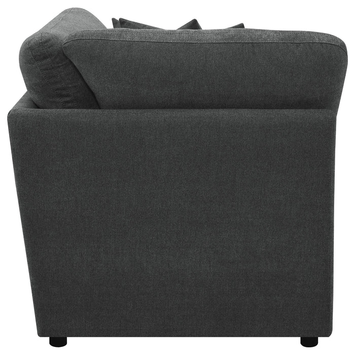 Collins Modular Corner Chair Dark Grey