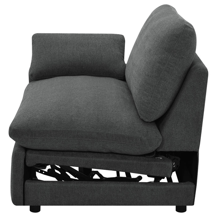 Collins Modular LAF Power Recliner Dark Grey