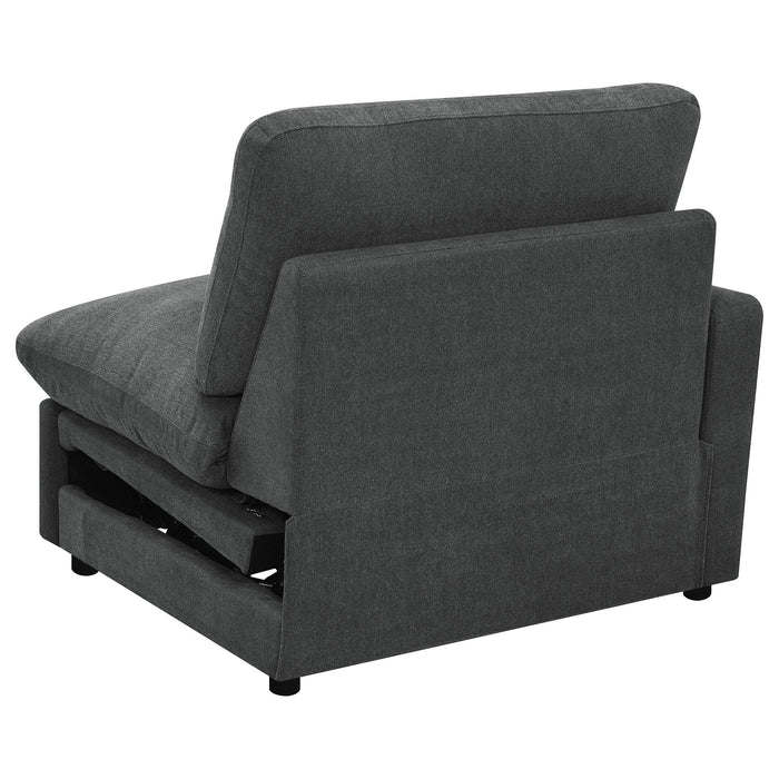 Collins Modular LAF Power Recliner Dark Grey