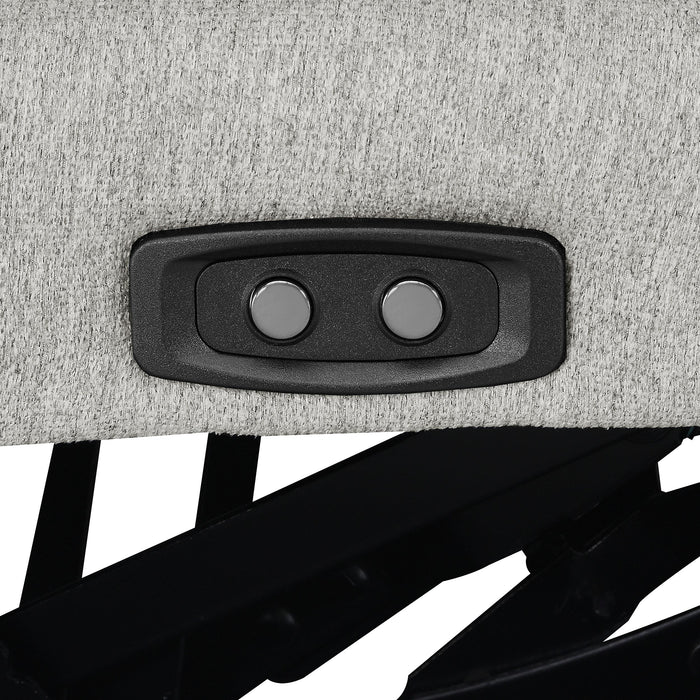 Collins Modular Power Armless Recliner Grey