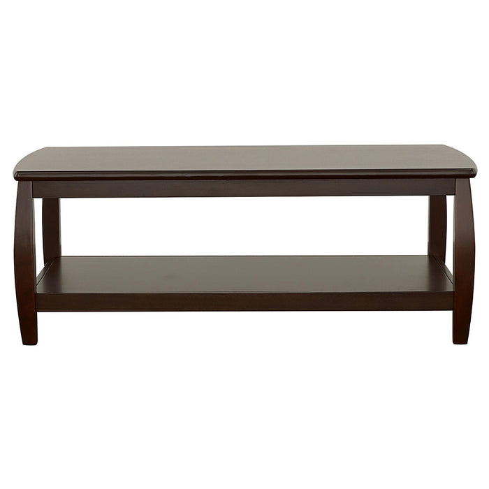 Dixon 2-piece Rectangular Wood Coffee Table Set Espresso