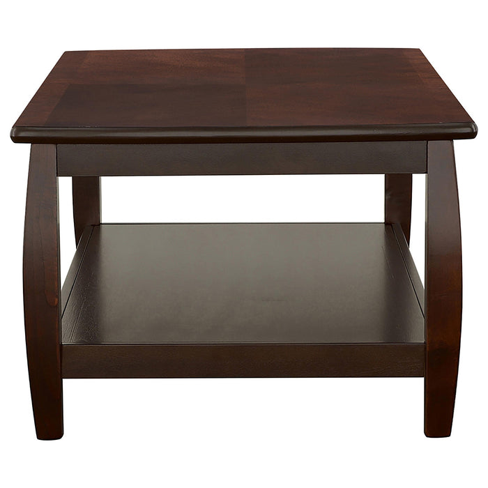 Dixon 3-piece Rectangular Wood Coffee Table Set Espresso