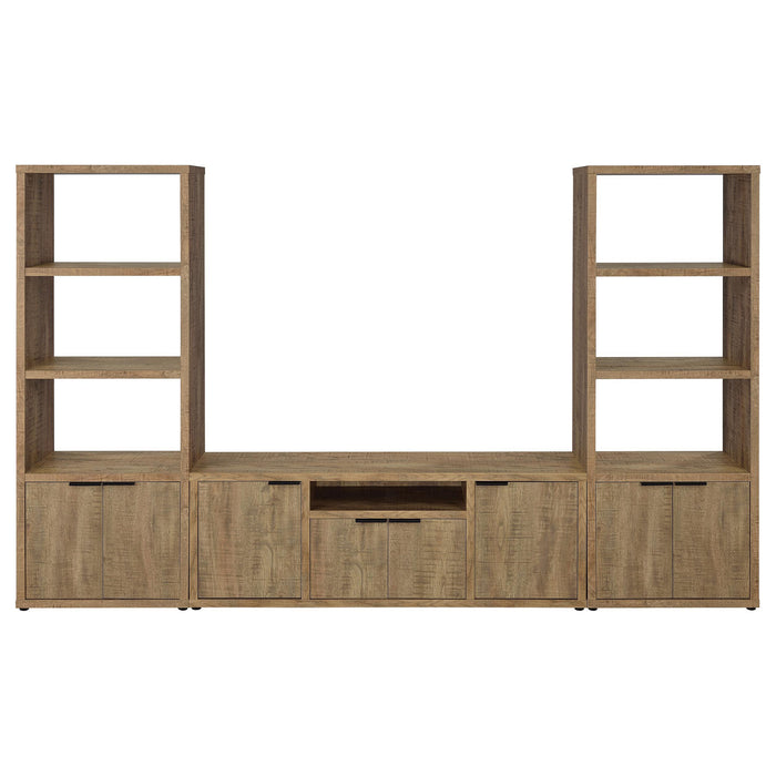 Tabby 3-piece 60-inch TV Entertainment Center Mango