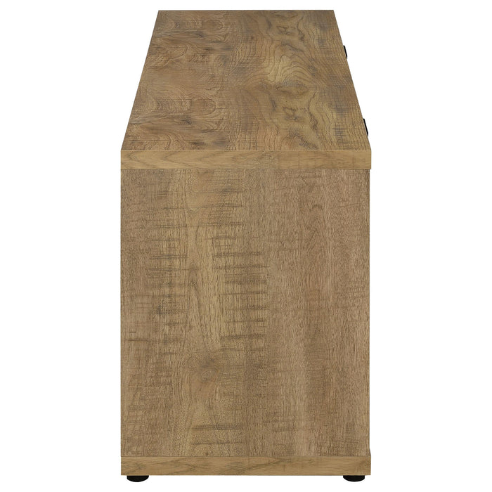 Tabby 4-door Engineered Wood 60-inch TV Stand Mango