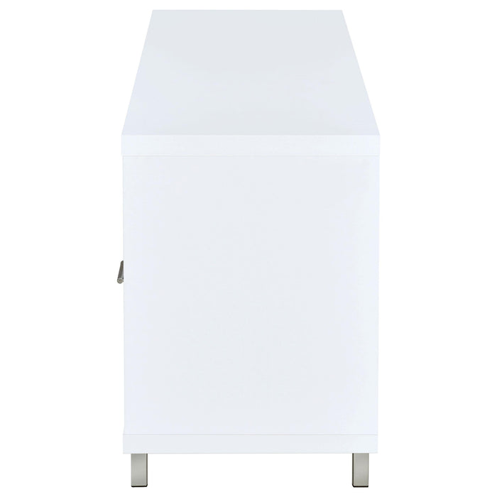 Casey 2-drawer Engineered Wood 60-inch TV Stand White