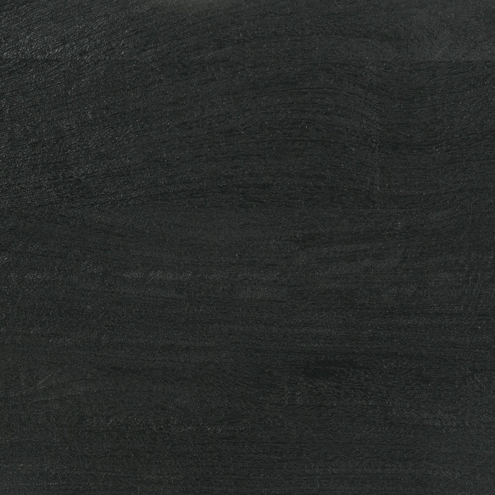 Marsden 2-door Mango Wood 70-inch TV Stand Charcoal Black